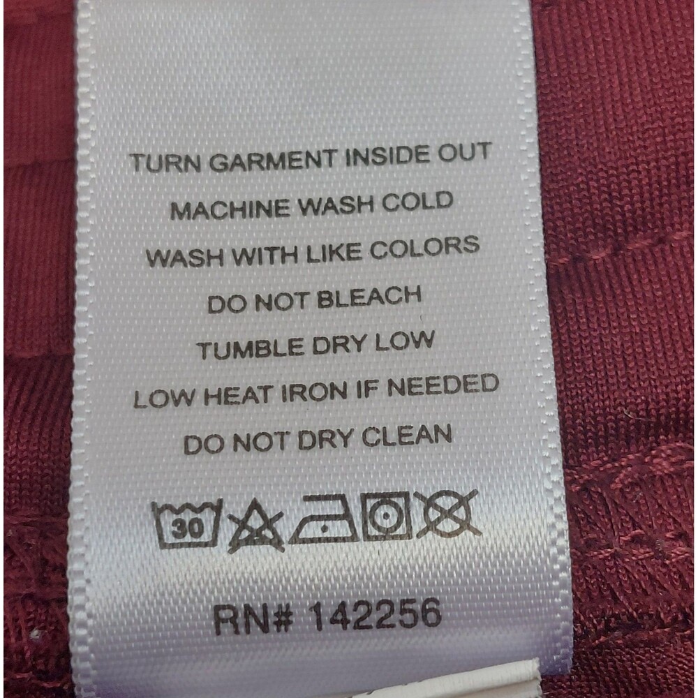 FIGS Kade Cargo Scrub Pants Women's XXL Burgundy Medical Technical Collection - Picture 6 of 9